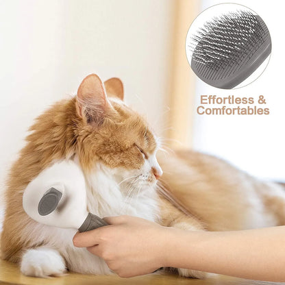 Fur & Co™ Self-Cleaning Grooming Brush