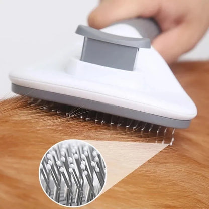 Fur & Co™ Self-Cleaning Grooming Brush
