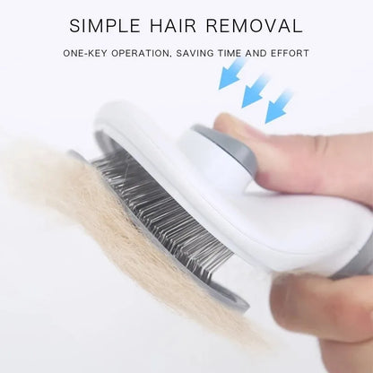 Fur & Co™ Self-Cleaning Grooming Brush